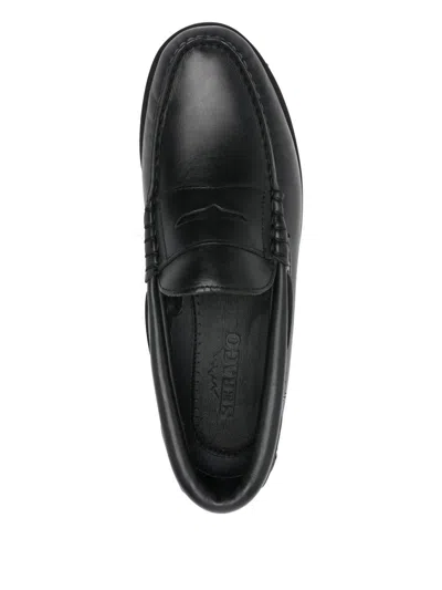 Sebago Penny Tread-sole Loafer In Black