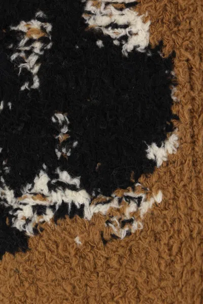 Acne Studios Teddy Sweater Knitwear Beige In Brown