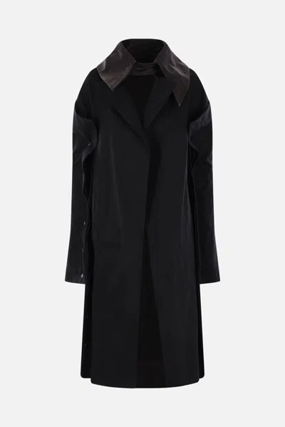 Yohji Yamamoto Coats In Black