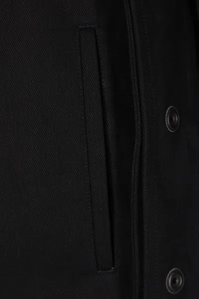 Yohji Yamamoto Coats In Black