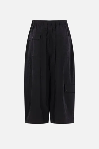 Yohji Yamamoto Trousers In Black