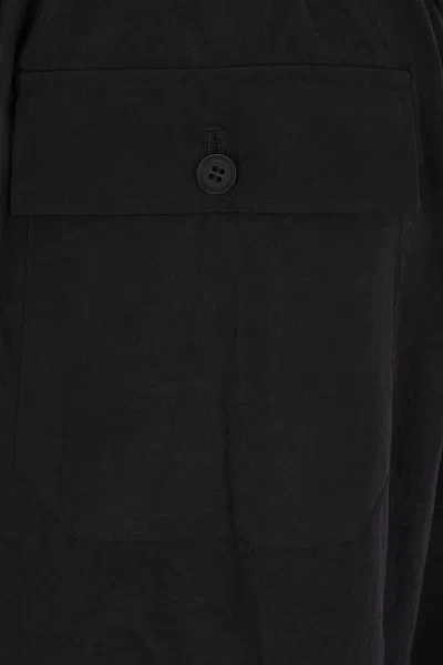 Yohji Yamamoto Trousers In Black
