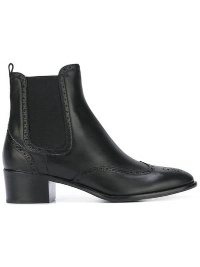 Unützer Low Chelsea Boots In Black