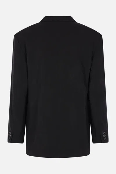 Magliano Double-breasted Blazer In Black