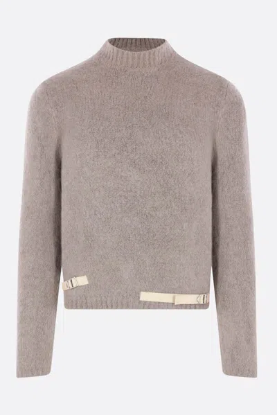 Magliano Wool Blend Sweater With Aesthetic Details In Brown