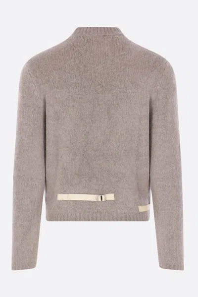 Magliano Wool Blend Sweater With Aesthetic Details In Brown
