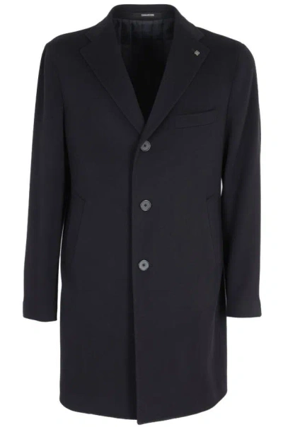 Tagliatore Coats In Blue