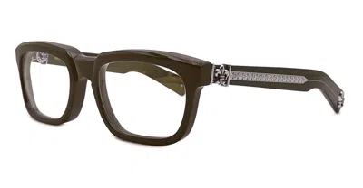 Chrome Hearts Eyeglasses In Brown