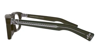 Chrome Hearts Eyeglasses In Brown