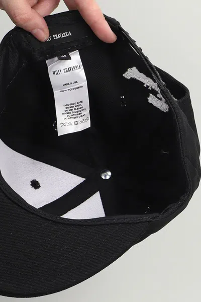 Willy Chavarria Hats In Black
