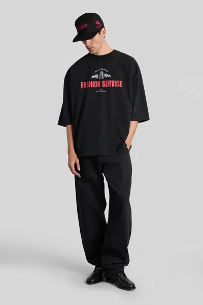 Willy Chavarria Casa De Chavarria Buffalo Tee In Black