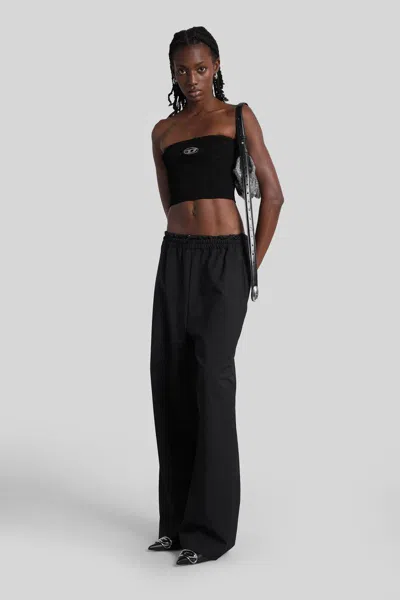 Diesel M Clarksvillex Topwear In Black Viscose In Black