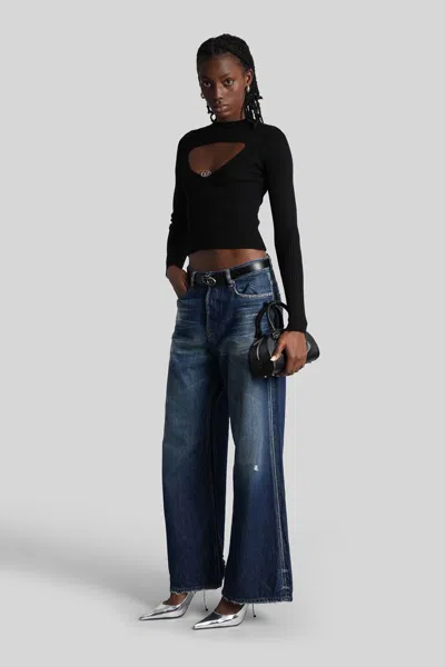 Diesel M-olina Topwear In Black