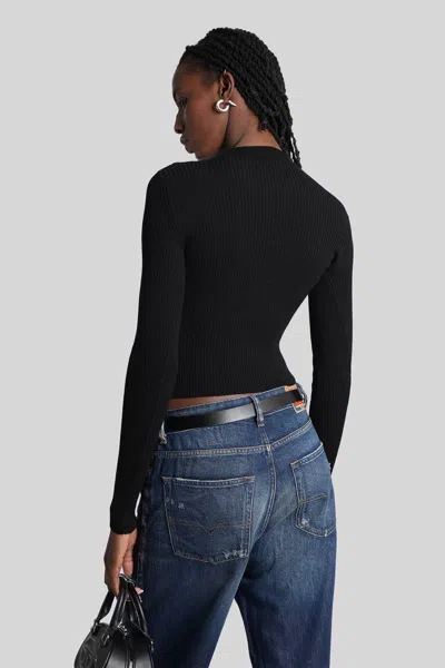 Diesel M-olina Topwear In Black