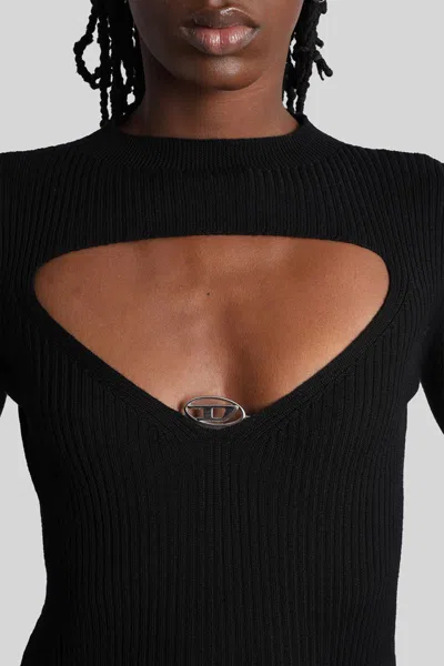 Diesel M-olina Topwear In Black