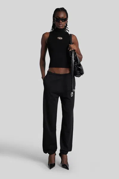 Diesel Black P-lacyn-od Sweatpants In Black