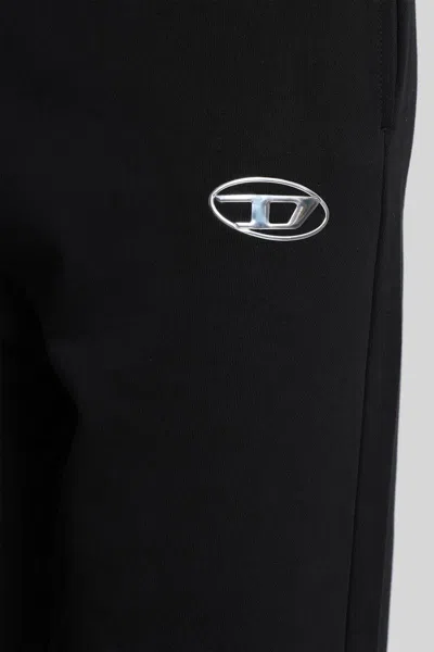 Diesel Black P-lacyn-od Sweatpants In Black