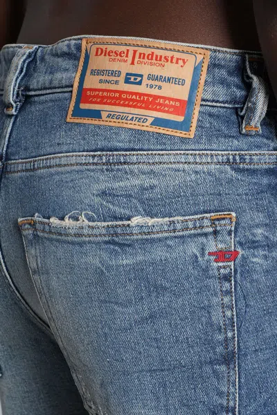 Diesel 1988 D-ark Jeans In Blue Cotton In Blue