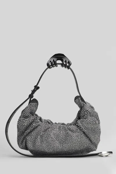 Diesel Grab-b 2.0 Shoulder Bag In Silver