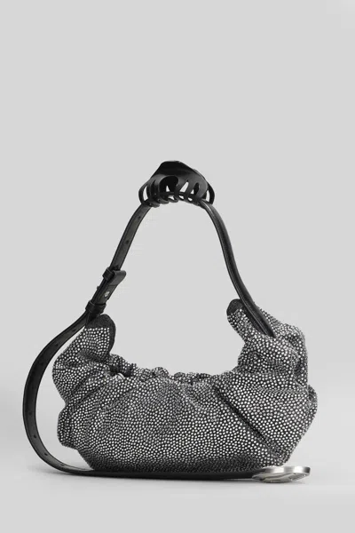 Diesel Grab-b 2.0 Shoulder Bag In Silver
