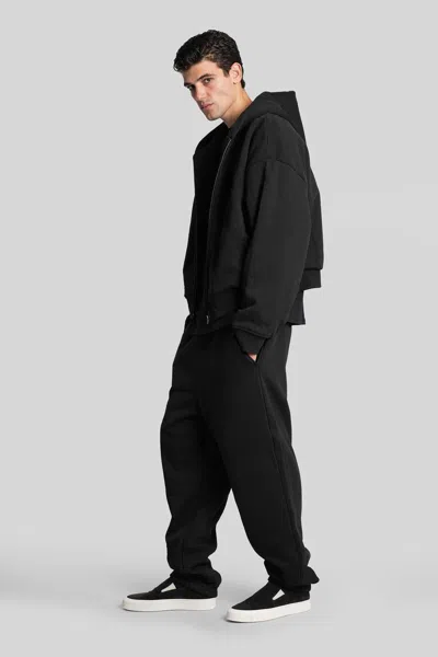 Entire Studios Sweatshirt In Black Cotton In Black