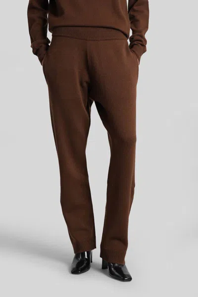 Entire Studios Pants In Brown Wool In Brown