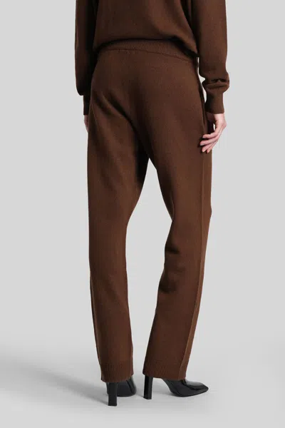Entire Studios Pants In Brown Wool In Brown