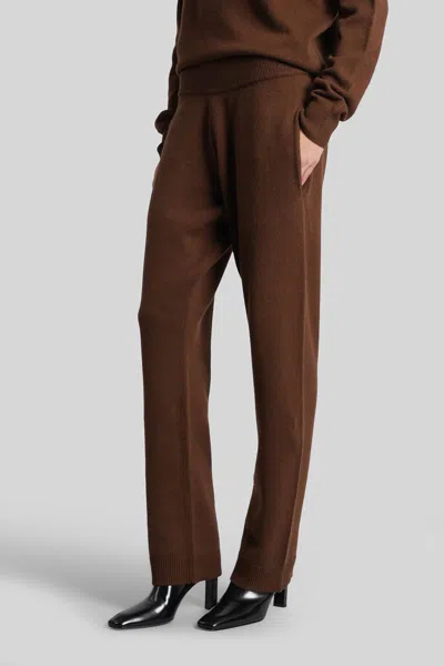 Entire Studios Pants In Brown Wool In Brown