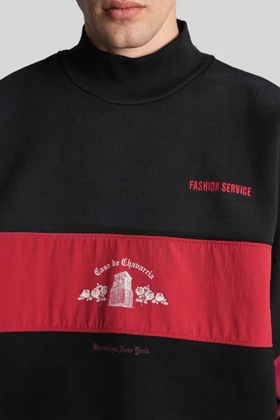 Willy Chavarria Sweatshirt In Black