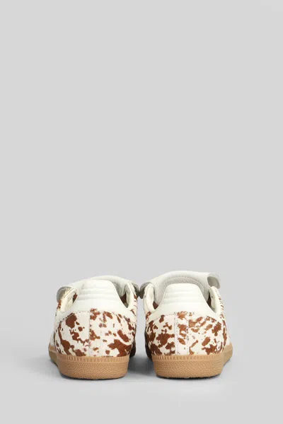 Adidas Originals Samba Lt Leather Sneakers In Animal Print