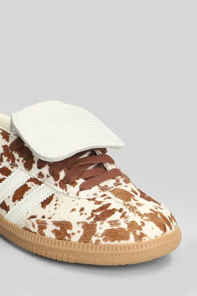 Adidas Originals Samba Lt Leather Sneakers In Animal Print