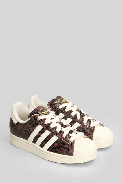 Adidas Originals Adidas Superstar Ii Sneakers In Brown