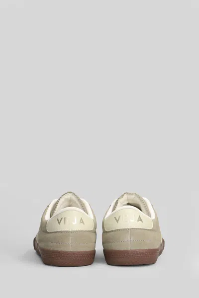 Veja Panenka Sneakers In Taupe Suede In Brown