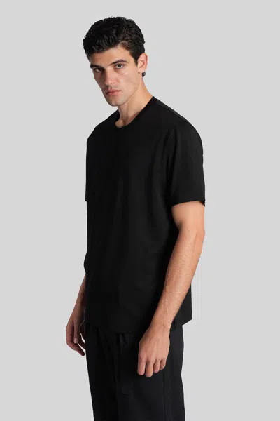 Attachment Cotton T-shirt In Black