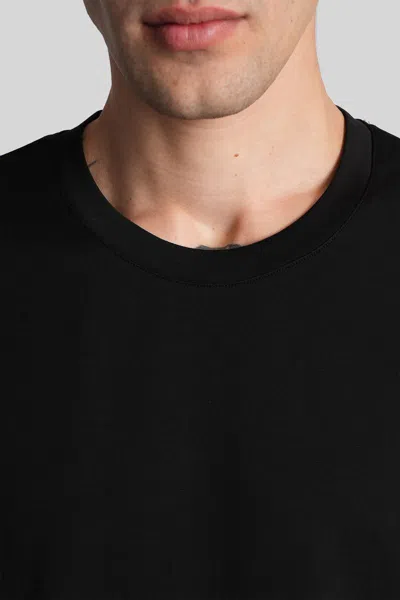 Attachment Cotton T-shirt In Black