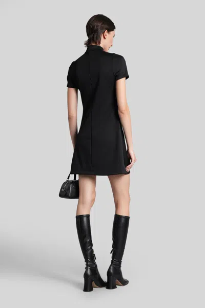 Courrèges Mini Dress In Black