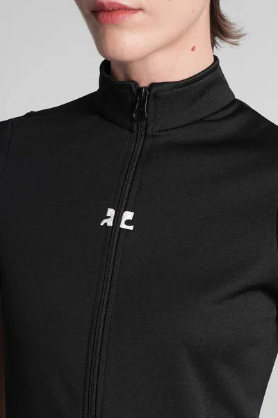 Courrèges Mini Dress In Black