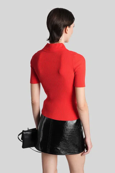Courrèges Polo In Red