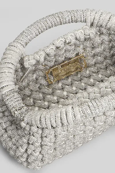 Hibourama Olivia Mini Clutch In Silver