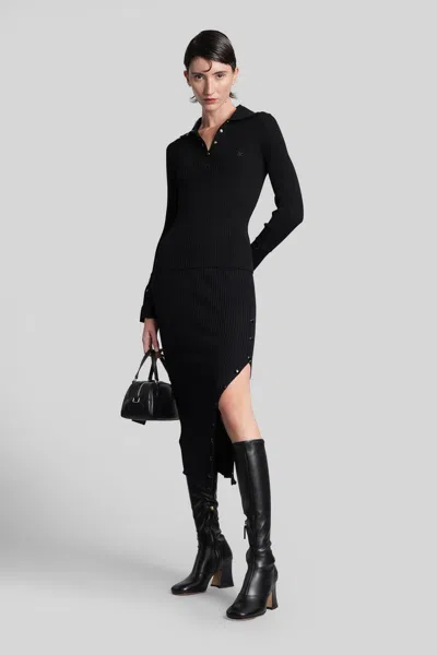 Courrèges Polo In Black