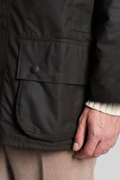 Barbour Classic Beaufort Casual Jacket In Brown