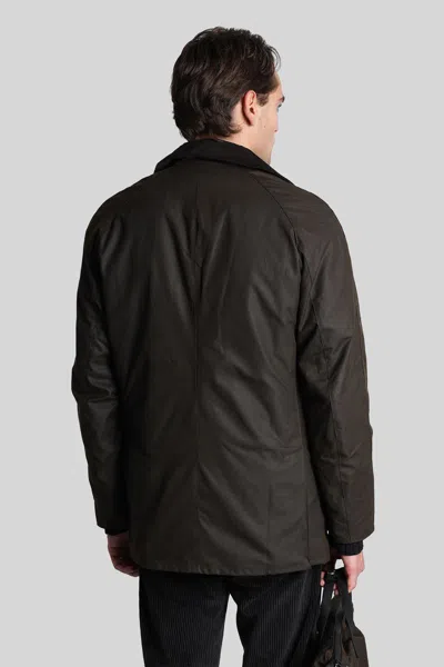 Barbour Ashby Wax Casual Jacket In Brown Cotton In Brown