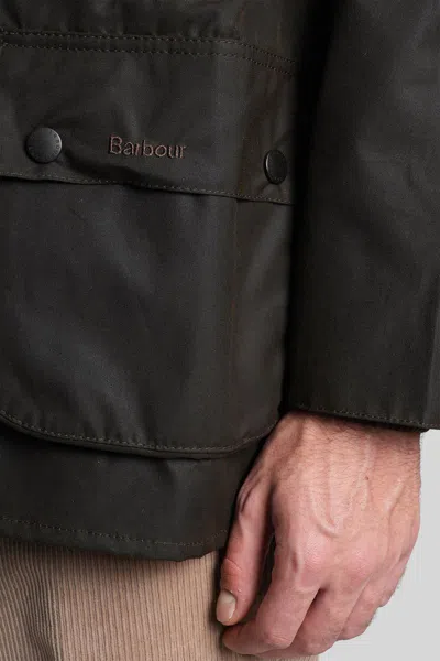 Barbour Classic Beadle Casual Jacket In Brown Cotton In Brown