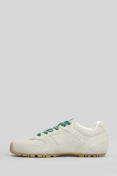 Alohas Tb.56 Fuzzy Suede Sneakers In Gray