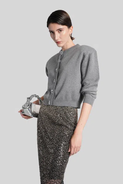 Rotate Birger Christensen Cardigan In Gray