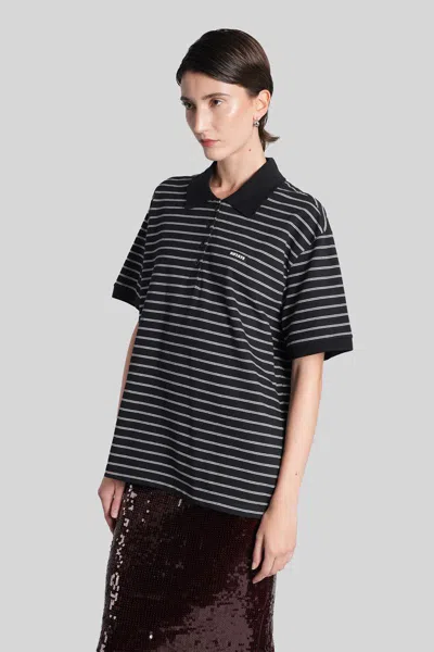 Rotate Birger Christensen Polo In Black