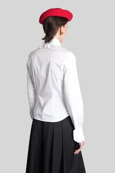 Vivienne Westwood Toulouse Frill Shirt In Gray