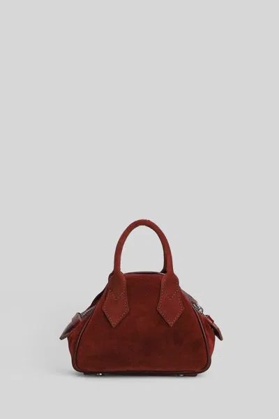 Vivienne Westwood Yasmine Mini Shoulder Bag In Red