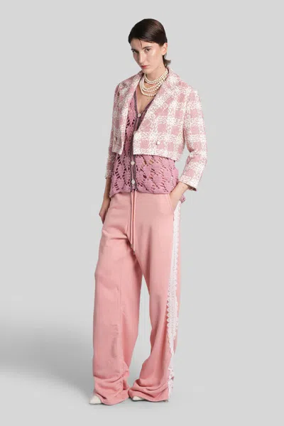 Benmoyal Pants In Pink