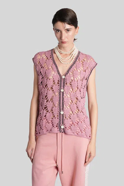 Benmoyal Vest In Pink